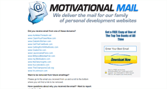 Desktop Screenshot of motivationalmail.com